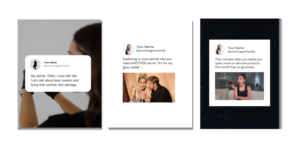 aesthetic business social media templates